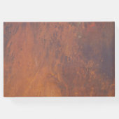 温かいテクスチャ ゲストブック (裏面)