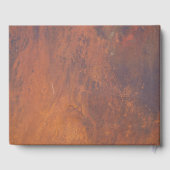 温かいテクスチャ ゲストブック (裏面)