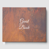 温かいテクスチャ ゲストブック (正面)
