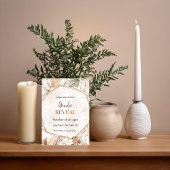 温かいトーンパンパスボホジェンダーリビール招待状 招待状