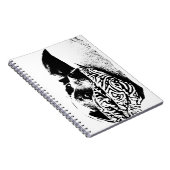 温かいノートのページ ノートブック (右側)