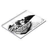 温かいノートのページ ノートブック (左側)