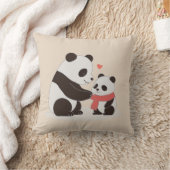 温かいハグ、パンダラブ クッション (ブランケット)