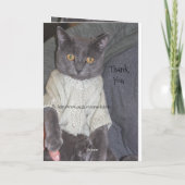 温かいハートありがとう サンキューカード (裏面)