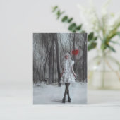 温かいハート ポストカード (スタンド正面)