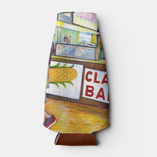 温かいビールと冷たい人と私は暑い ボトルクーラー (正面)