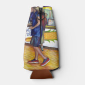 温かいビールと冷たい人と私は暑い ボトルクーラー (裏面)