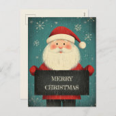 温かいメッセージを込めたかわいい笑顔のハート|過去記事 シーズンポストカード (正面/裏面)