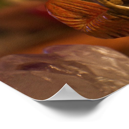 温かい仏 ポスター (角)