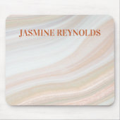 温かい大理石 マウスパッド (正面)