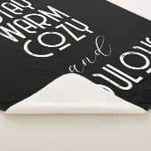 温かい居心地と素晴らしい |独自の作成 シェルパブランケット (3/4)