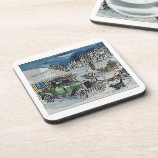 温かい座席 コースター (左側)