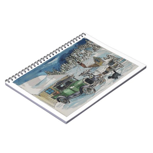 温かい座席 ノートブック (左側)