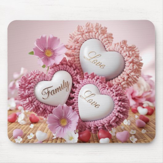 温かい感情マウスパッド マウスパッド (正面)