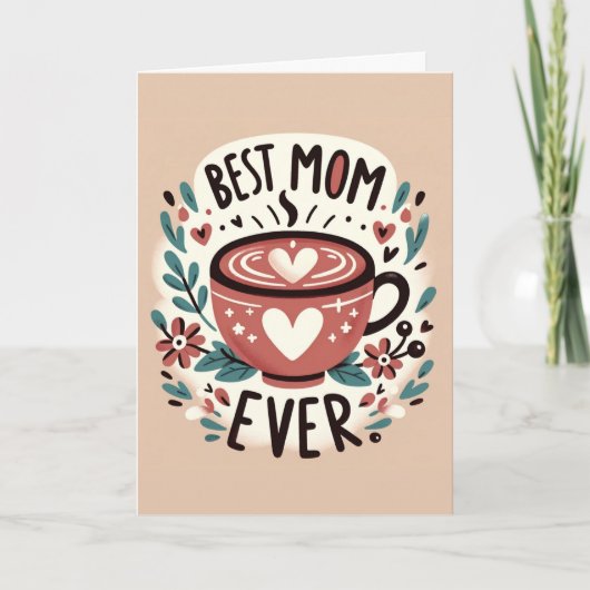 温かい抱擁 - 最高のママ  シーズンカード (正面)