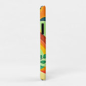 温かい抽象芸術流 Case-Mate iPhoneケース (裏面/右)