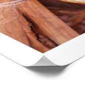 温かい柑橘類シナモン居心地の良い秋キッチンウォールアート ポスター (角)