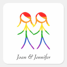 温かい歓迎 スクエアシール