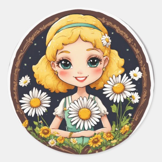 温かい歓迎！ ラウンドシール (正面)