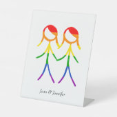 温かい歓迎 台座サイン (正面)