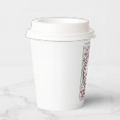 温かい熱いココアクリスマスパーティー 紙コップ (右)