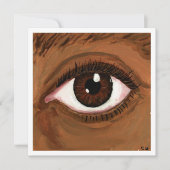 温かい目 (正面)