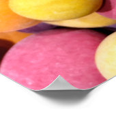 温かい色合いのミックスキャンディーズのポスター ポスター (角)