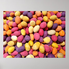 温かい色合いのミックスキャンディーズのポスター ポスター