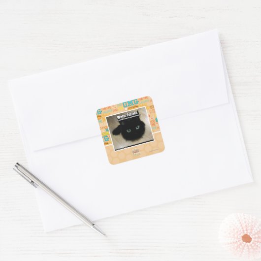 温かい霧 スクエアシール (封筒)