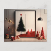 温かい願いとフェスティバル応援!🎄メリークリスマス ポストカード (裏面)