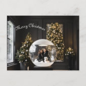 温かい願いとフェスティバル応援!🎄メリークリスマス ポストカード (正面)