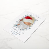 温かい願いと赤ちゃんのキス ホリデー フォト発表 (回転した状態)