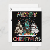 温かい願いを送り、休日の喜びを広げましょう シーズンカード (正面/裏面)