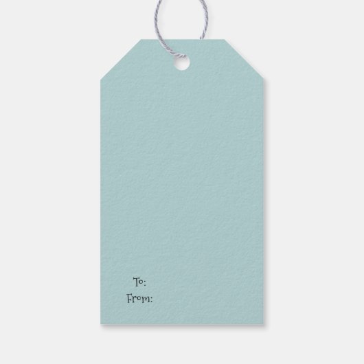 温かい願いクリスマスギフトタグ ギフトタグ (裏面)