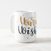 温かい願いマグ コーヒーマグカップ (正面左)
