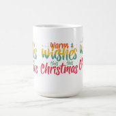 温かい願い15オズクリスマスマグ コーヒーマグカップ (中央)