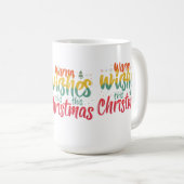 温かい願い15オズクリスマスマグ コーヒーマグカップ (正面右)