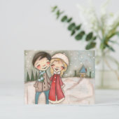 温かい願い – はがき (スタンド正面)