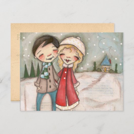 温かい願い – はがき (正面/裏面)