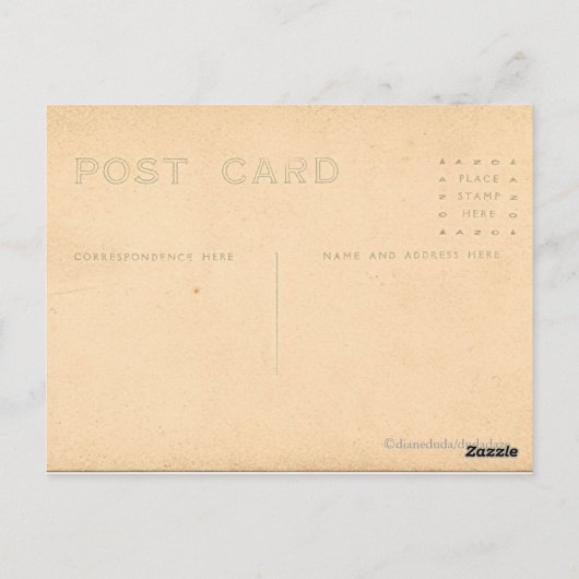 温かい願い – はがき (裏面)