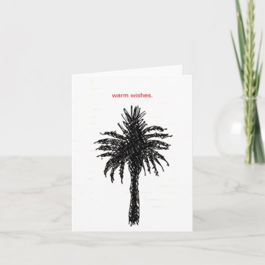 温かい願い カード (正面)