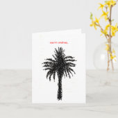 温かい願い カード (黄色い花)