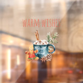 温かい願い |クリスマスプレゼント ウィンドウサイン (シート2)