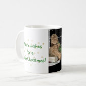 温かい願い コーヒーマグカップ (正面左)