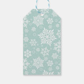 温かい願い |パーソナライズされたトナカイ ギフトタグ (裏面)