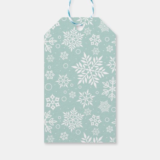 温かい願い |パーソナライズされたトナカイ ギフトタグ (裏面)