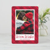 温かい願い |プレイドホリデーカード シーズンカード (スタンド正面)