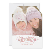 温かい願い | ホリデー フォト カード
