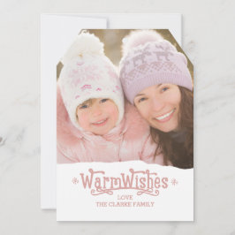 温かい願い | ホリデー フォト カード