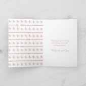 温かい願い | ホリデー フォト クリスマス カード (内部)